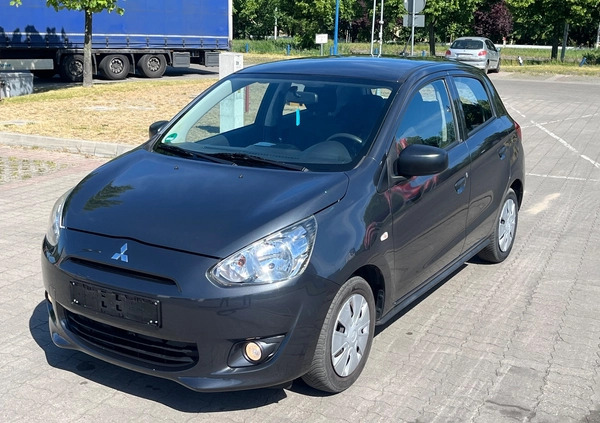 Mitsubishi Space Star cena 14900 przebieg: 139000, rok produkcji 2014 z Krzeszowice małe 137